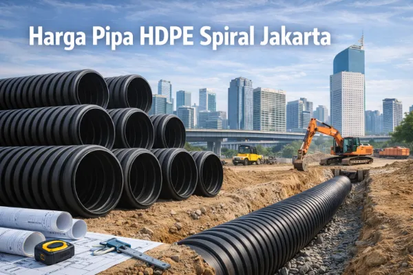Harga Pipa HDPE Spiral Jakarta